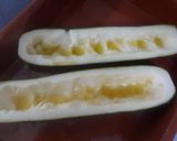 A picture of step 1 of Tuna Fish Stuffed Courgette.