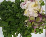 Foto del paso 2 de la receta: Mini Fainá Con Cebolla De Verdeo