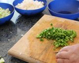 A picture of step 2 of Shrimp and Lobster Ceviche Tostadas.
