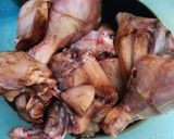 Gambar langkah 1 resipi Dendeng Ayam.