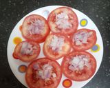 A picture of step 2 of No Oil No Boil Tomato Chat.