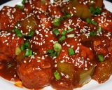 A picture of step 13 of Chicken Manchurian.