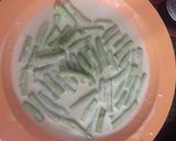 Foto langkah ke 2 dari resep Buncis cryspy telor asin praktis.