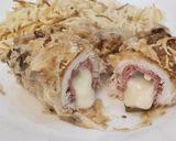 صورة لخطوة 8 من وصفة كوردن بلو cordon bleu بدون قلي