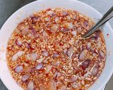 Hình bước làm 3 của món Gỏi tép đồng bông điên điển