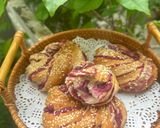 Hình bước làm 6 của món Bánh mì khoai lang tím