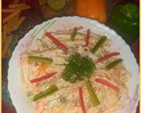 A picture of step 4 of Mayocheese pasta salad.