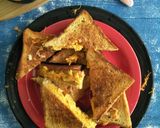 A picture of step 11 of Veg Coleslaw Toast Sandwiches.