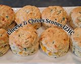 A picture of step 3 of Cheese & Chives Scones.
