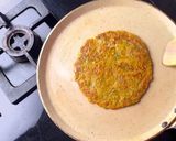 A picture of step 8 of Aloo ke parathe.