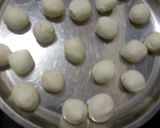 A picture of step 3 of Rasgulla.