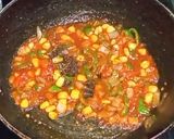 A picture of step 4 of Shakshuka.