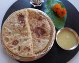 A picture of step 15 of Puran Poli.