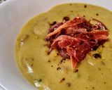 Foto del paso 2 de la receta: Frijol🫘BLANCO🥩con Jamón Serrano y Chorizo Santarrosano...!😜