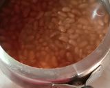 A picture of step 1 of Punjabi's style rajma.