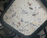 A picture of step 4 of Italian creamy chicken.