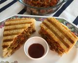 A picture of step 6 of Grilled Chicken Salami Sandwich.