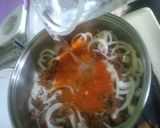 Foto del paso 3 de la receta: Chicharrón rojo (salsa 3 chilorios) 👀🤗😛😛😛🍲🍲🍲