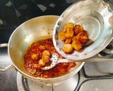 A picture of step 5 of TARO/ ARBI Ki Sabji (kochu / colocasia curry).