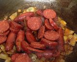 A picture of step 6 of My Pepperoni Bolognese Dish.