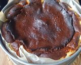 Une image de l'étape 4 de Cheesecake basque ou Burnt cheesecake.