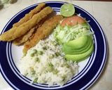 Foto del paso 6 de la receta: Fajitas de filete de pescado empanizado