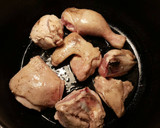 Foto del paso 7 de la receta: Pollo estofado con tubérculos en salsa de especias libanesas