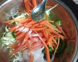 A picture of step 2 of Schezwan Mayo Veggie Roll.