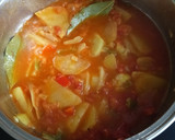 Foto del paso 3 de la receta: Sopas de tomate extremeñas con patata