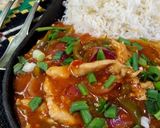 A picture of step 10 of Chicken Chilli With Rice.