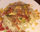 Foto del paso 6 de la receta: Spaghetti con salteadito de verdura