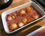 Une image de l'étape 13 de Noix de saint Jacques aux cranberries fraîches et citron caviar rose.