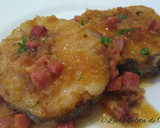 Foto del paso 10 de la receta: Merluza en salsa de jamón serrano al cava