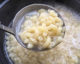 Foto langkah ke 10 dari resep Sop jagung wortel sosis telor kental dengan makaroni 🍵.