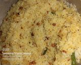 A picture of step 5 of Lemon rice.
