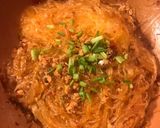A picture of step 3 of Sauteed Vermicelli with Ground pork (螞蟻上樹).