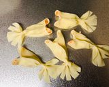 A picture of step 4 of Goldfish Gyoza Dumplings.