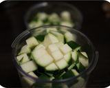 A picture of step 4 of Zucchini soup.
