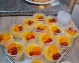 Foto langkah ke 4 dari resep 46.2023. Silky Fruit Pudding (15 cup uk 150 ml).