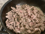 Chop suey con carne