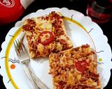 عکس مرحله 2 از دستور پیتزا با نون تست🍕🍕🍕🍞🍞🍞