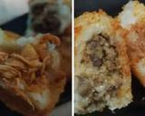 Foto langkah ke 5 dari resep Nugget Uli Ketan Isi Oncom dan ayam pedas.