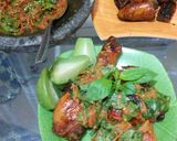 Foto langkah ke 6 dari resep Ayam bakar Kecap Madu + Sambal Kemangi (memanfaatkan sisa ayam goreng).