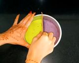 A picture of step 12 of Rainbow cake.
