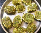 A picture of step 2 of Paneer thecha.