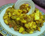 चटपटीकॉर्न पनीर की सब्जी रेसिपी चरण 5 फोटो