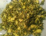 आलू मेथी साग (aloo methi saag recipe in Hindi) रेसिपी चरण 5 फोटो