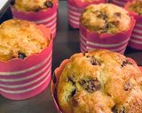 A picture of step 6 of Sweet corn 🌽 muffins with chocolate 🍫 chips!.