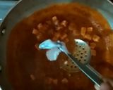 A picture of step 11 of Shahi paneer.