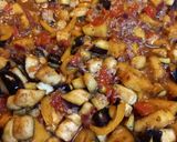 A picture of step 5 of Pollo con Piña y Berenjena.